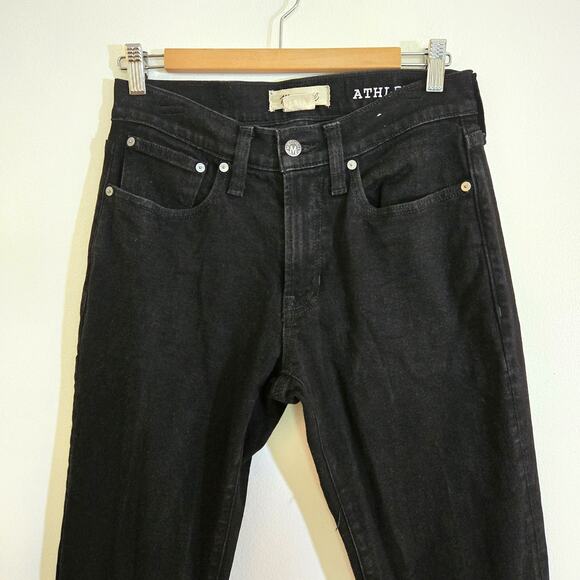 Madewell Black Athletic Slim Jeans W 29 X L 30 - Picture 4 of 10